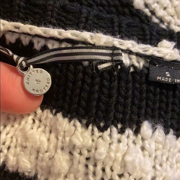 Anthropologie Knitted & Knotted Striped Sweater S - Picture 5 of 6